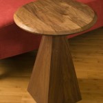 Tilt Top Table: 2008 Walnut 18” dia, 25” tall $450