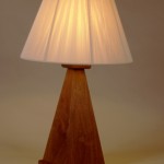 Medium Trapezoid: 2011 Walnut 24” tall, 8 1/4” Wide $600 (the shade was really expensive!)