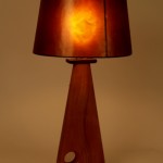 Wholesome Lamp: 2011 Cherry, Wenge 28” Tall, 7 1/2” wide, 5 1/2” deep $325